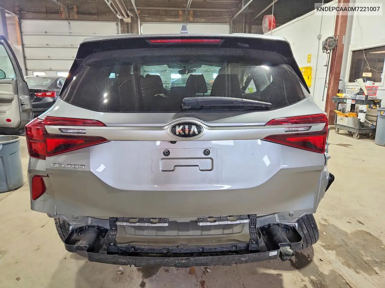 2021 Kia Seltos Lx VIN: KNDEPCAA0M7221007 Lot: 55433106