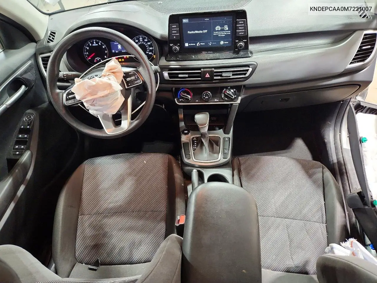 2021 Kia Seltos Lx VIN: KNDEPCAA0M7221007 Lot: 55433106