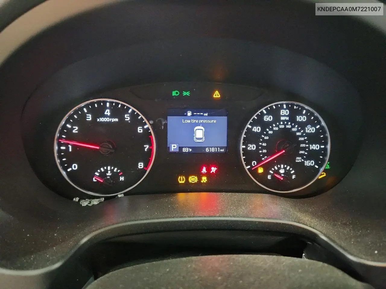 2021 Kia Seltos Lx VIN: KNDEPCAA0M7221007 Lot: 55433106