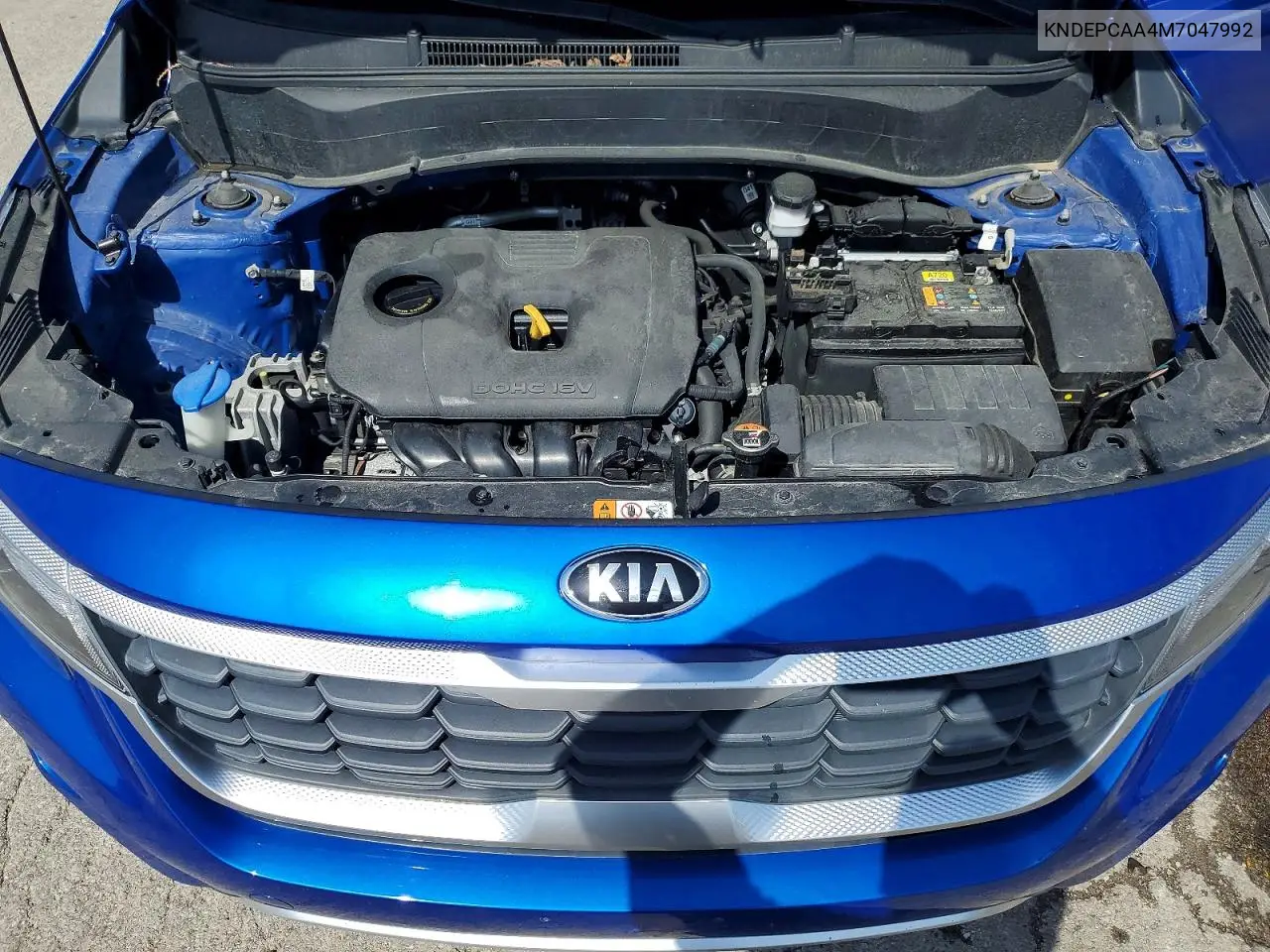 2021 Kia Seltos Lx VIN: KNDEPCAA4M7047992 Lot: 56294196