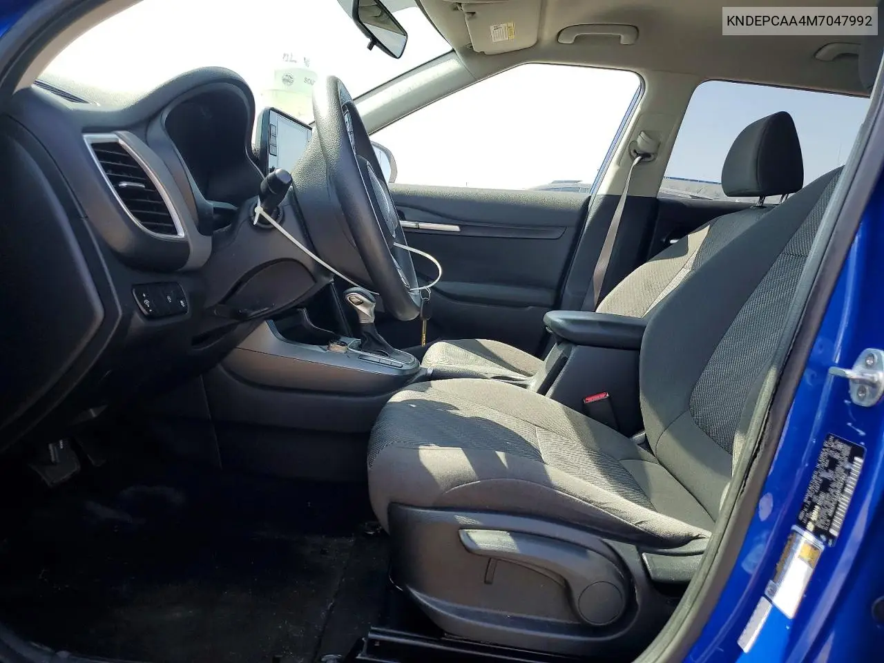2021 Kia Seltos Lx VIN: KNDEPCAA4M7047992 Lot: 56294196