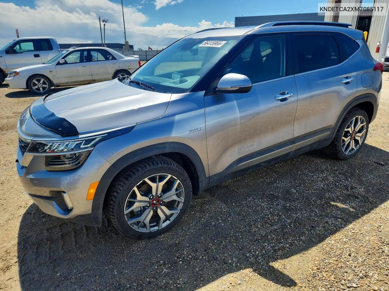 2021 Kia Seltos Sx VIN: KNDETCA2XM7085117 Lot: 56415966