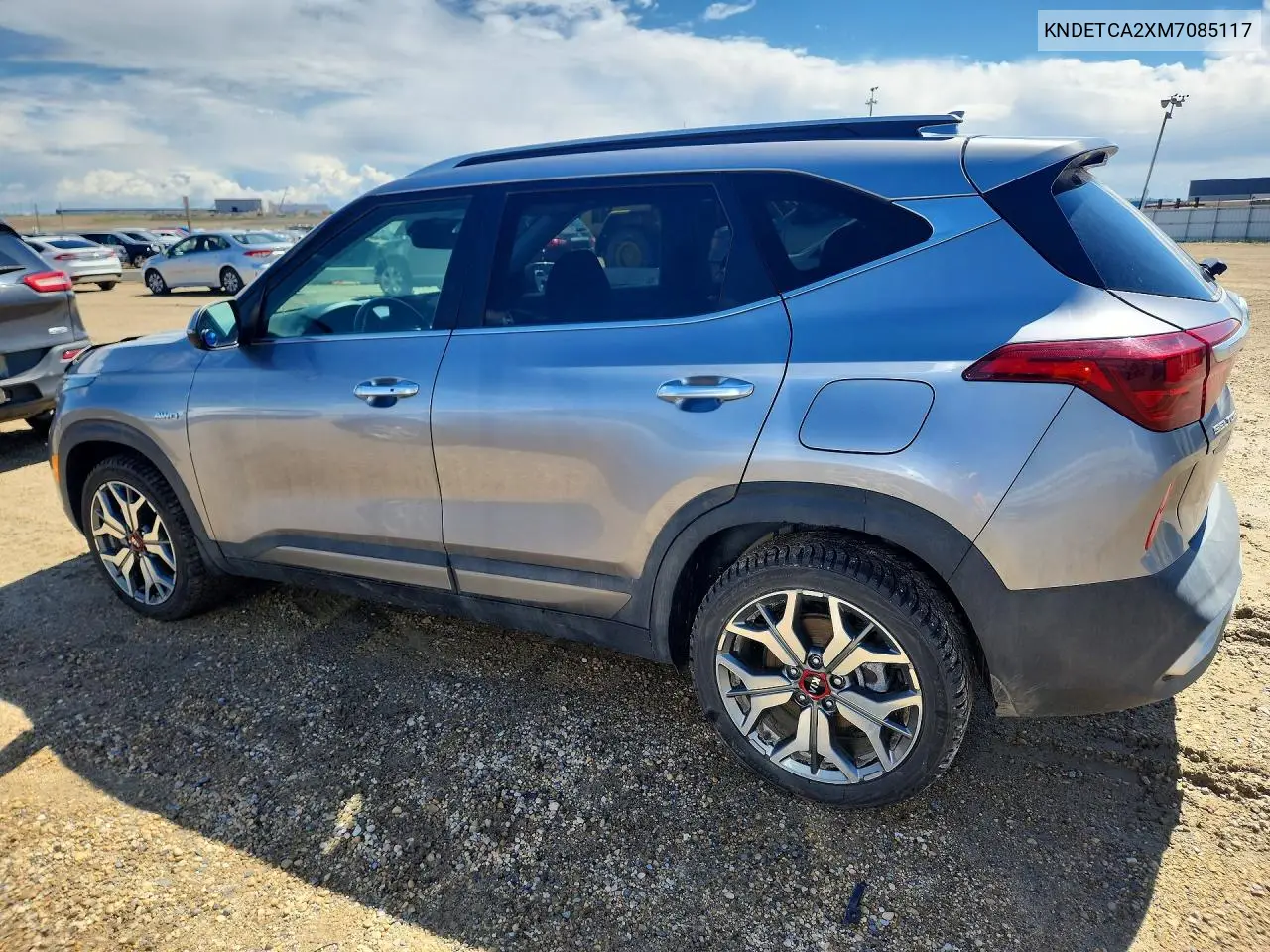 2021 Kia Seltos Sx VIN: KNDETCA2XM7085117 Lot: 56415966