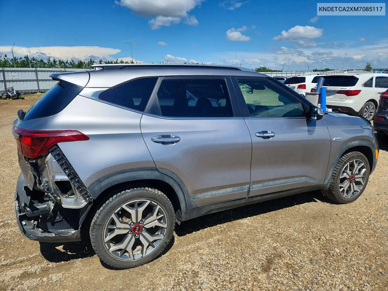2021 Kia Seltos Sx VIN: KNDETCA2XM7085117 Lot: 56415966