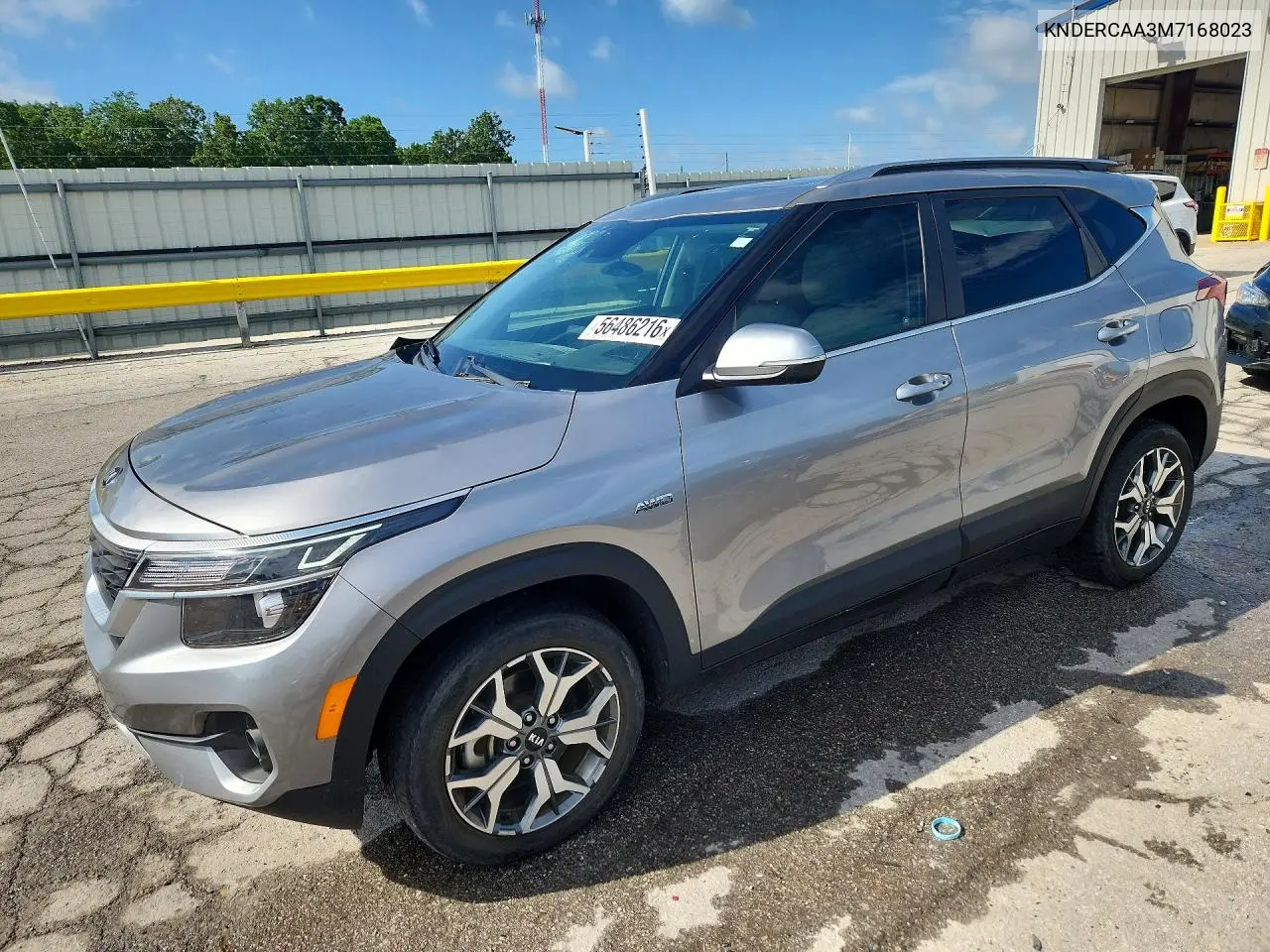 2021 Kia Seltos Ex VIN: KNDERCAA3M7168023 Lot: 56486216