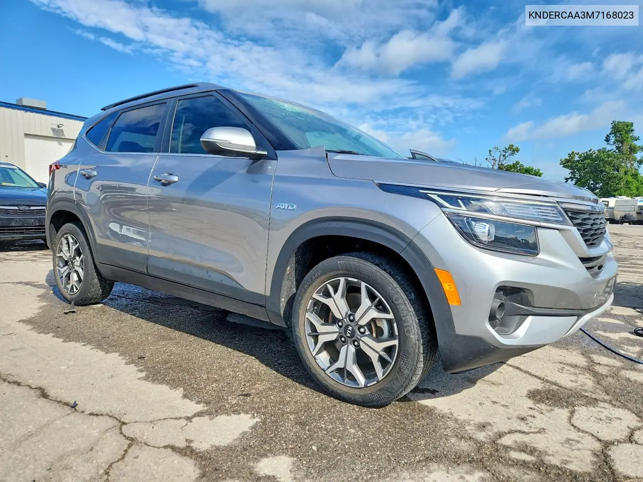 2021 Kia Seltos Ex VIN: KNDERCAA3M7168023 Lot: 56486216