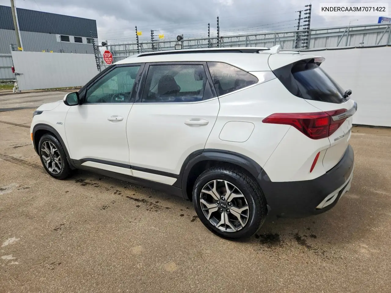 2021 Kia Seltos Ex VIN: KNDERCAA3M7071422 Lot: 57245766