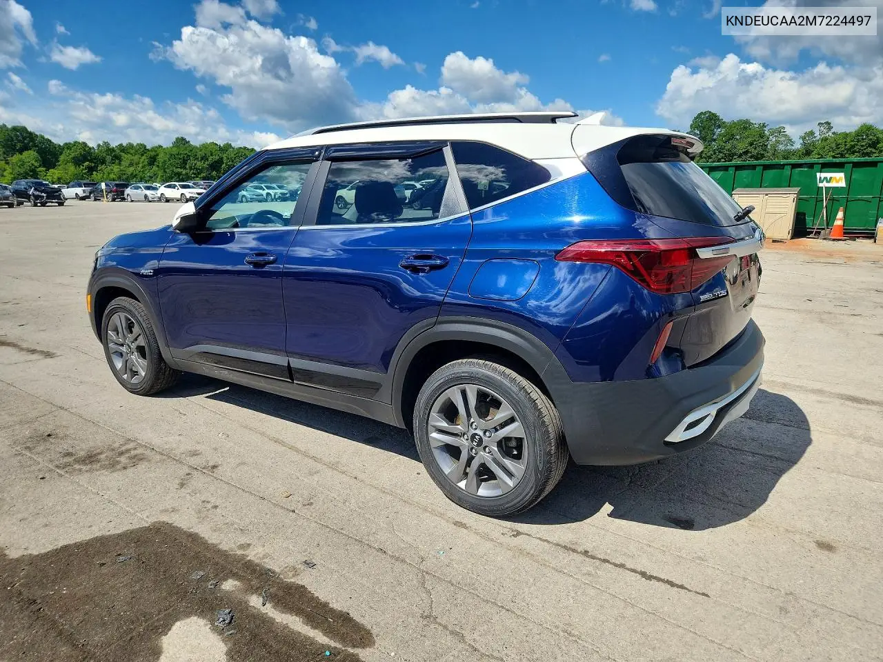 2021 Kia Seltos S VIN: KNDEUCAA2M7224497 Lot: 57556646