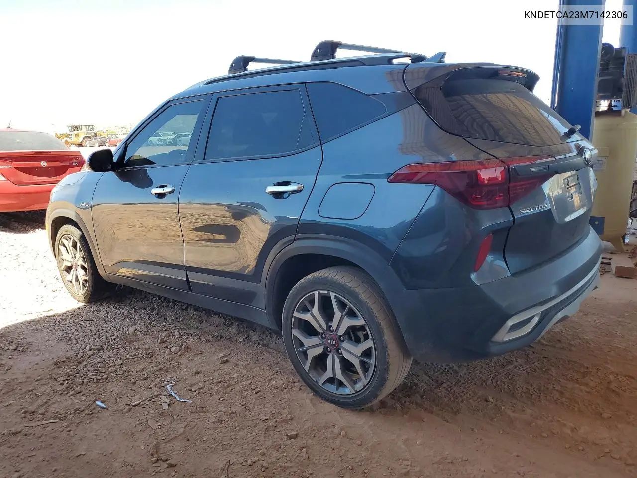 2021 Kia Seltos Sx VIN: KNDETCA23M7142306 Lot: 58246086