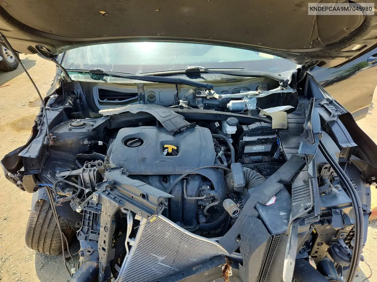 2021 Kia Seltos Lx VIN: KNDEPCAA9M7045980 Lot: 59185106