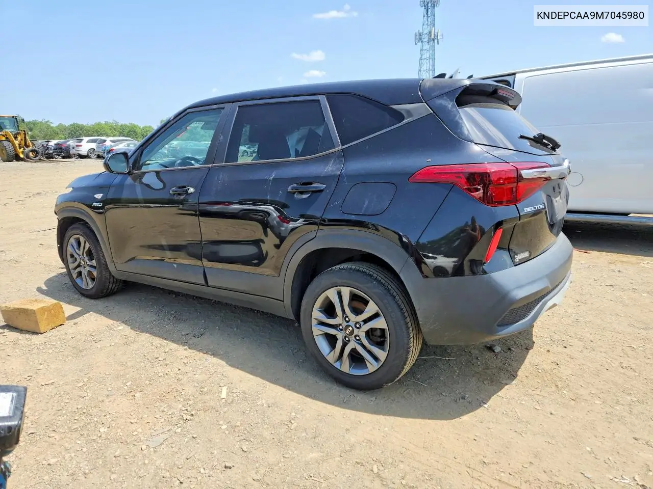 2021 Kia Seltos Lx VIN: KNDEPCAA9M7045980 Lot: 59185106