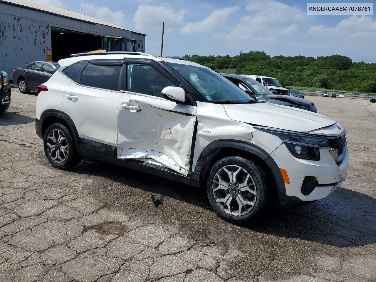 2021 Kia Seltos Ex VIN: KNDERCAA5M7078761 Lot: 59246806