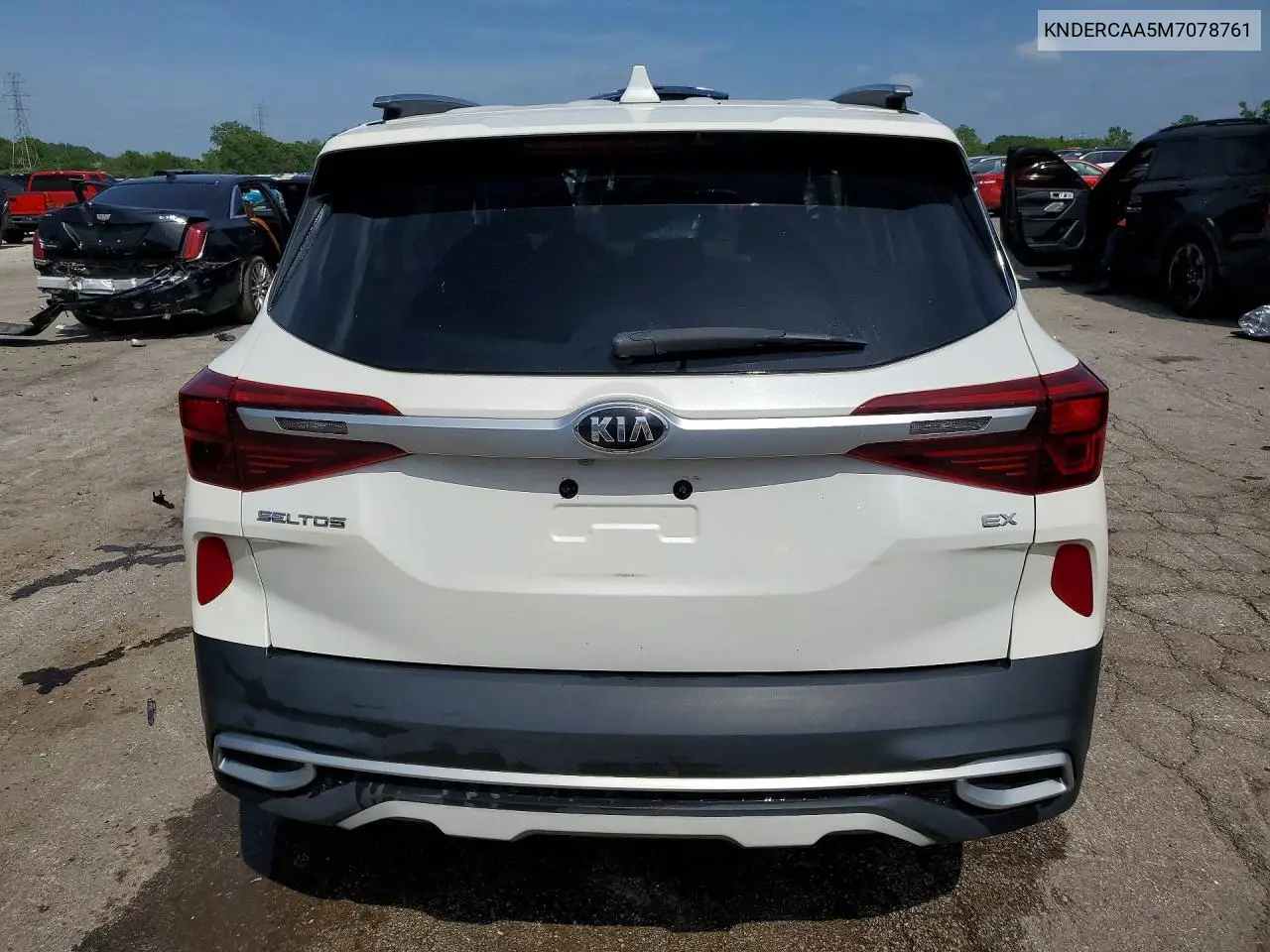 2021 Kia Seltos Ex VIN: KNDERCAA5M7078761 Lot: 59246806