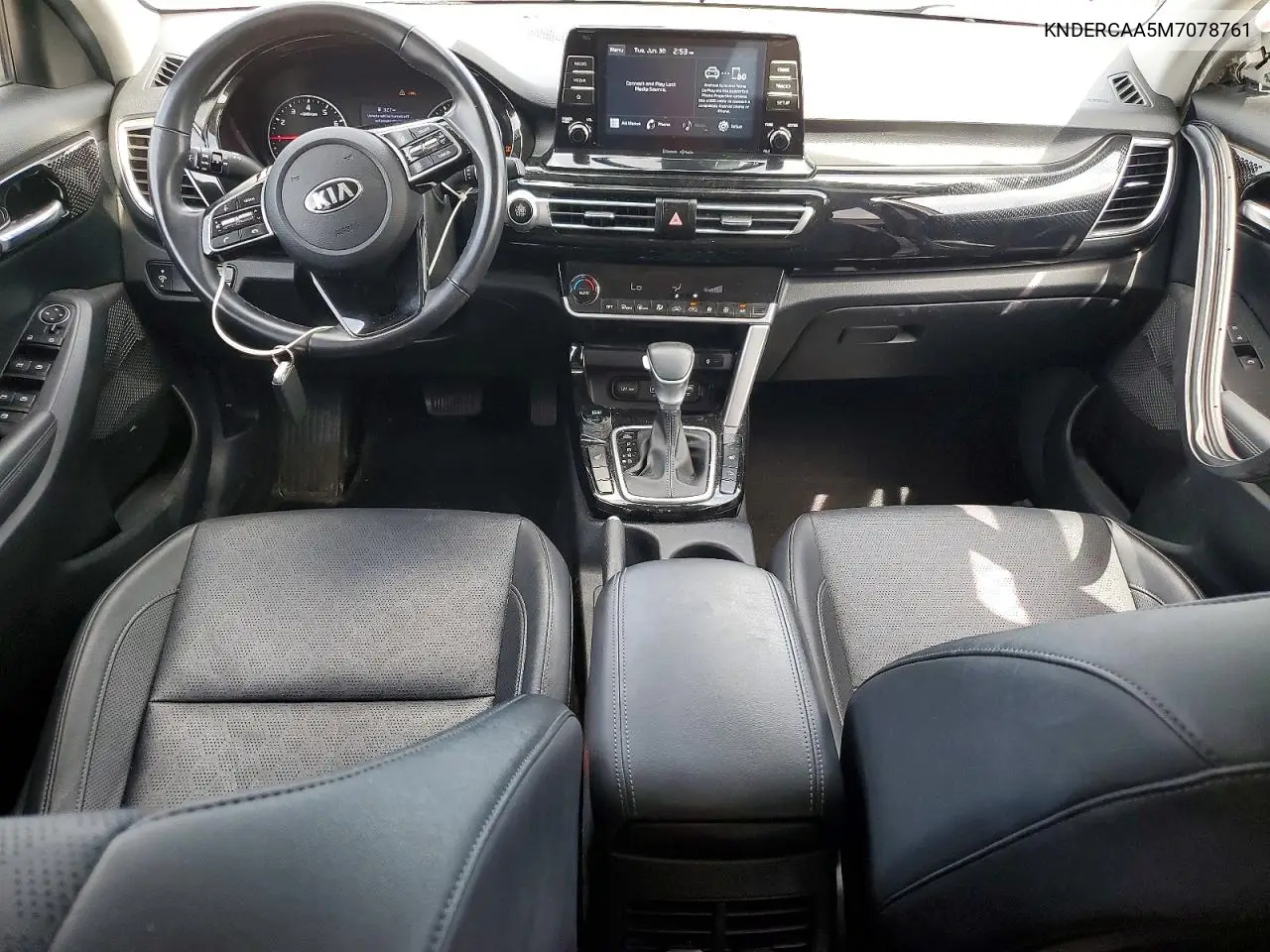 2021 Kia Seltos Ex VIN: KNDERCAA5M7078761 Lot: 59246806