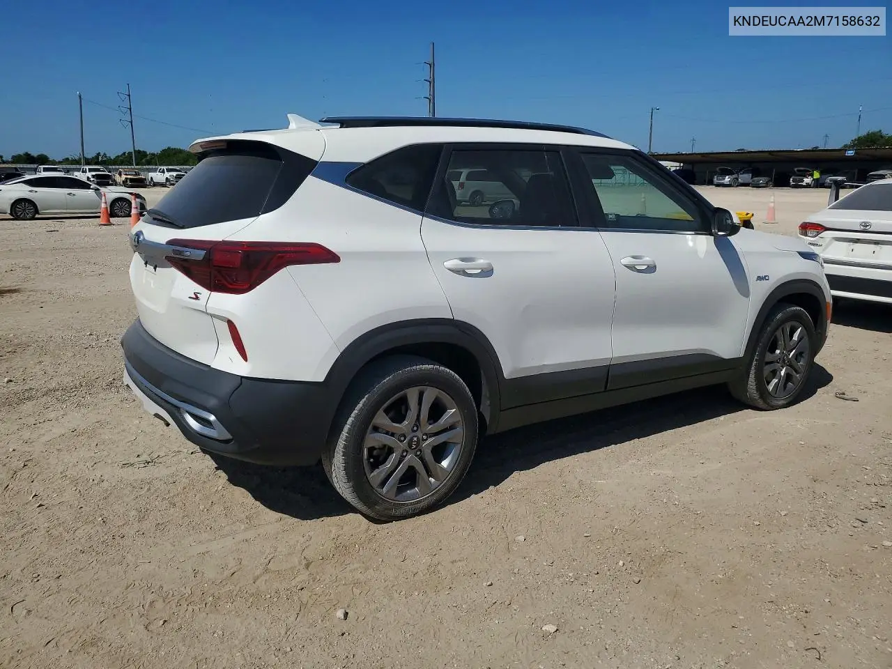 2021 Kia Seltos S VIN: KNDEUCAA2M7158632 Lot: 59701456