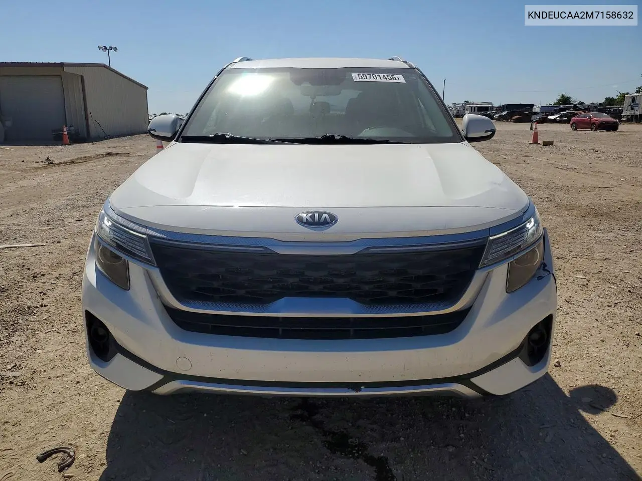 2021 Kia Seltos S VIN: KNDEUCAA2M7158632 Lot: 59701456
