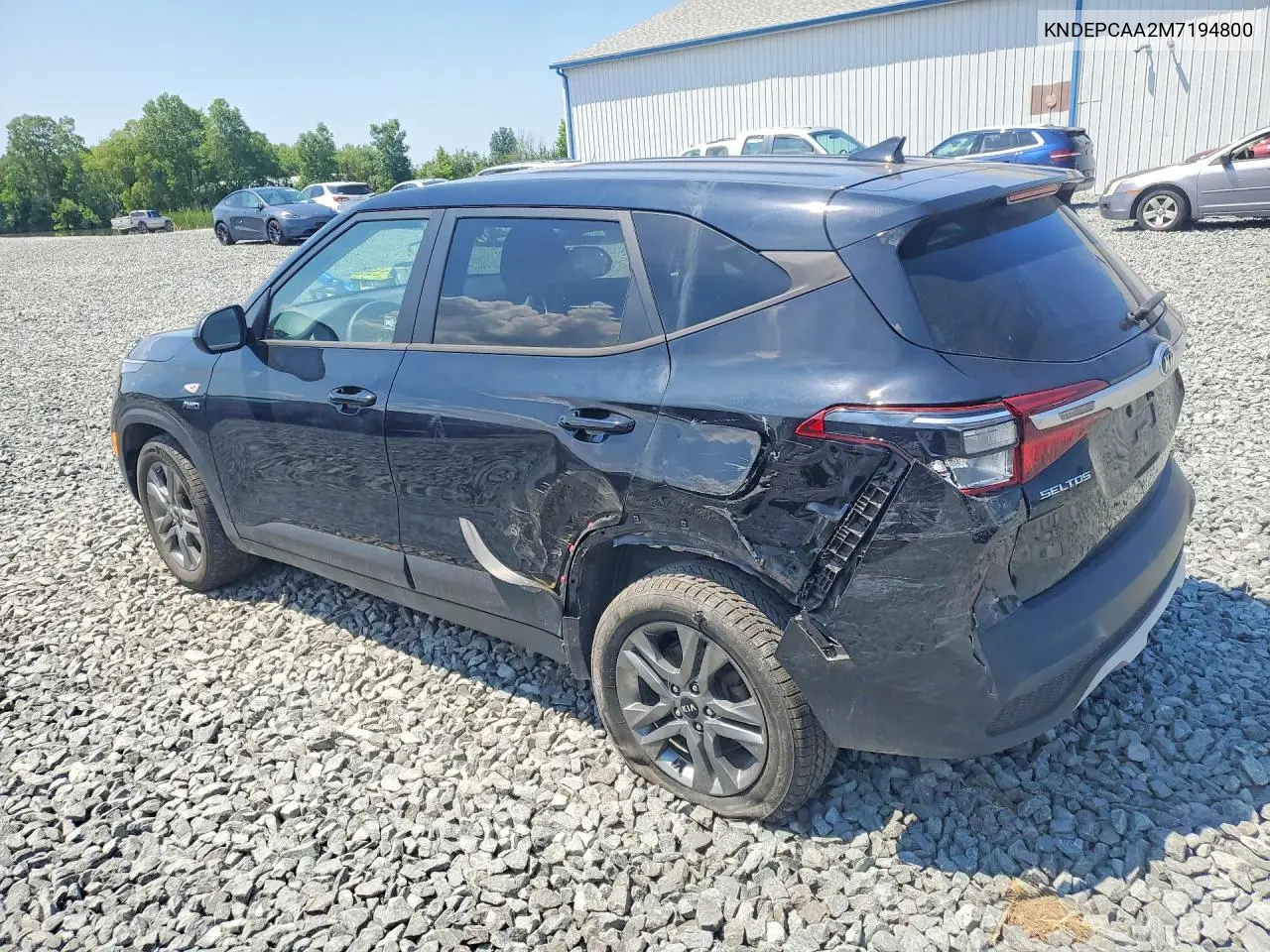 2021 Kia Seltos VIN: KNDEPCAA2M7194800 Lot: 59858076