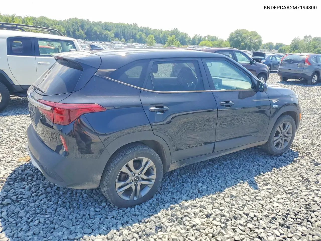 2021 Kia Seltos VIN: KNDEPCAA2M7194800 Lot: 59858076