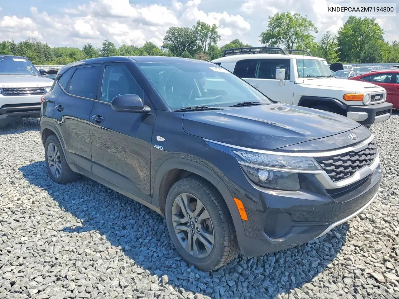 2021 Kia Seltos VIN: KNDEPCAA2M7194800 Lot: 59858076