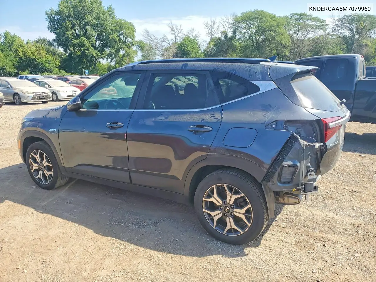 2021 Kia Seltos Ex VIN: KNDERCAA5M7079960 Lot: 60193496