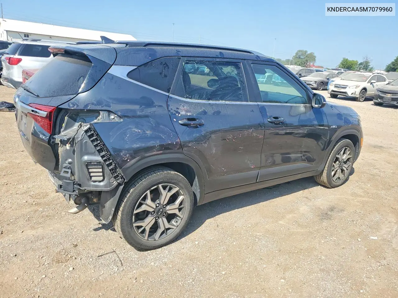 2021 Kia Seltos Ex VIN: KNDERCAA5M7079960 Lot: 60193496
