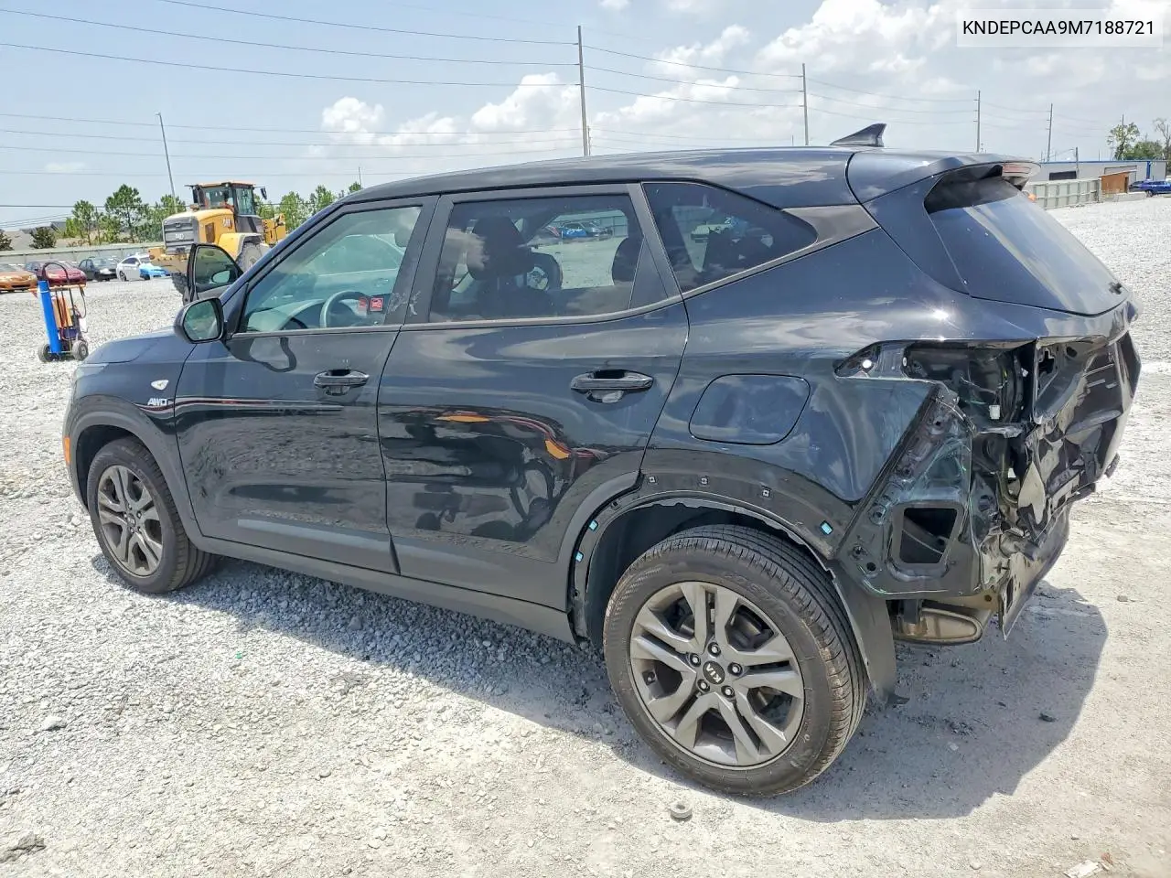 2021 Kia Seltos Lx VIN: KNDEPCAA9M7188721 Lot: 60438326