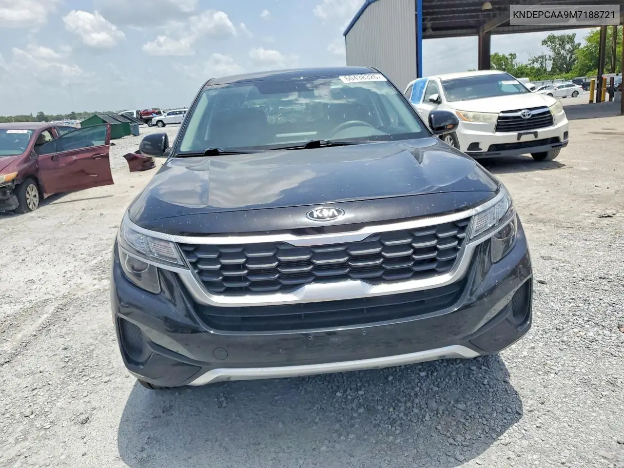 2021 Kia Seltos Lx VIN: KNDEPCAA9M7188721 Lot: 60438326