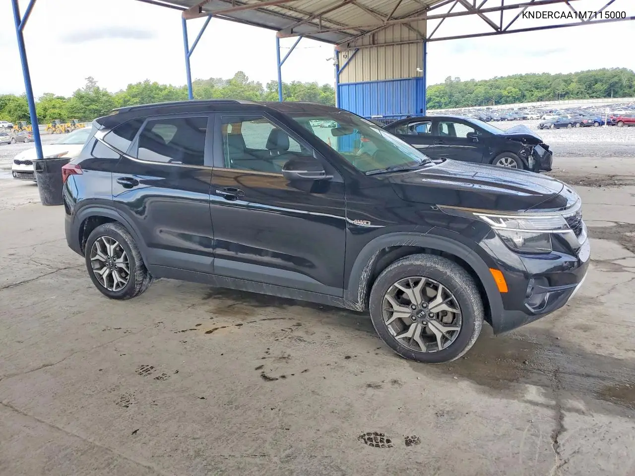 2021 Kia Seltos Ex VIN: KNDERCAA1M7115000 Lot: 60525396