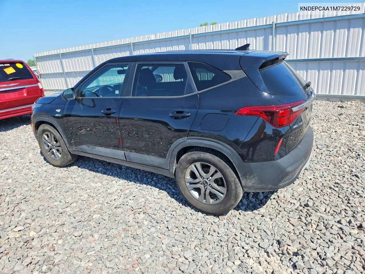 2021 Kia Seltos Lx VIN: KNDEPCAA1M7229729 Lot: 60606526