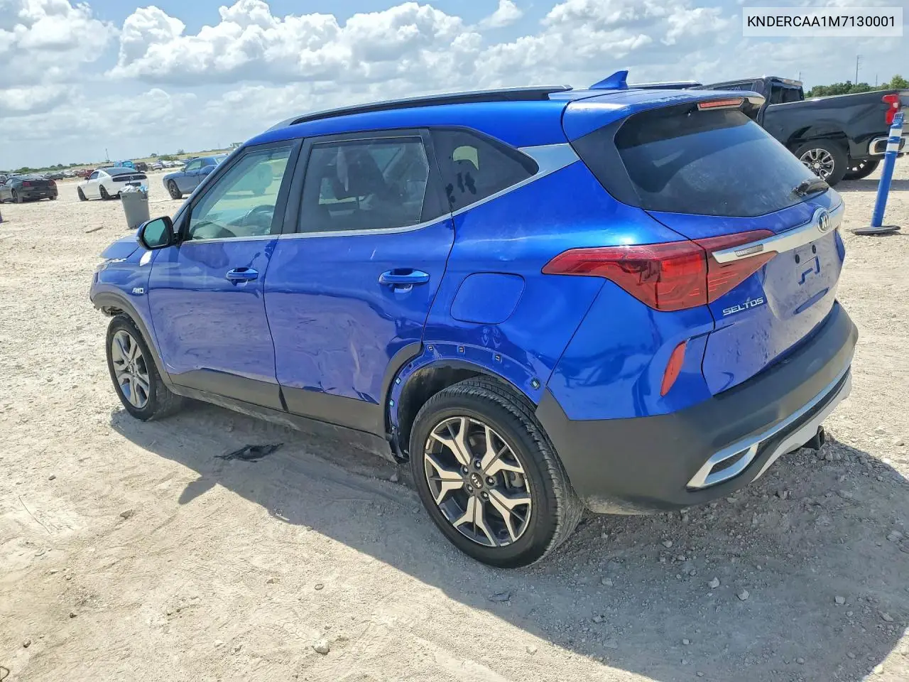 2021 Kia Seltos Ex VIN: KNDERCAA1M7130001 Lot: 60638126
