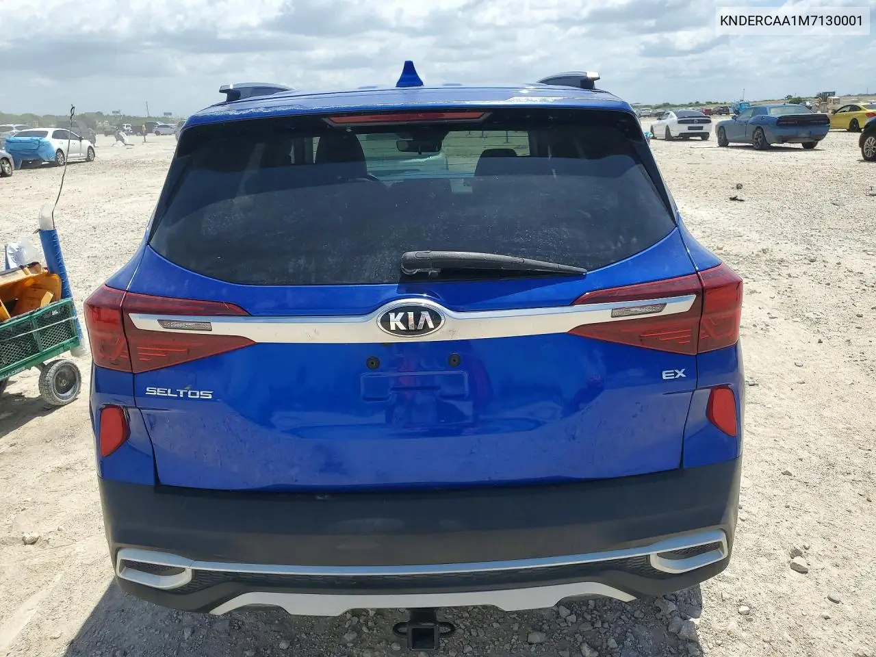2021 Kia Seltos Ex VIN: KNDERCAA1M7130001 Lot: 60638126