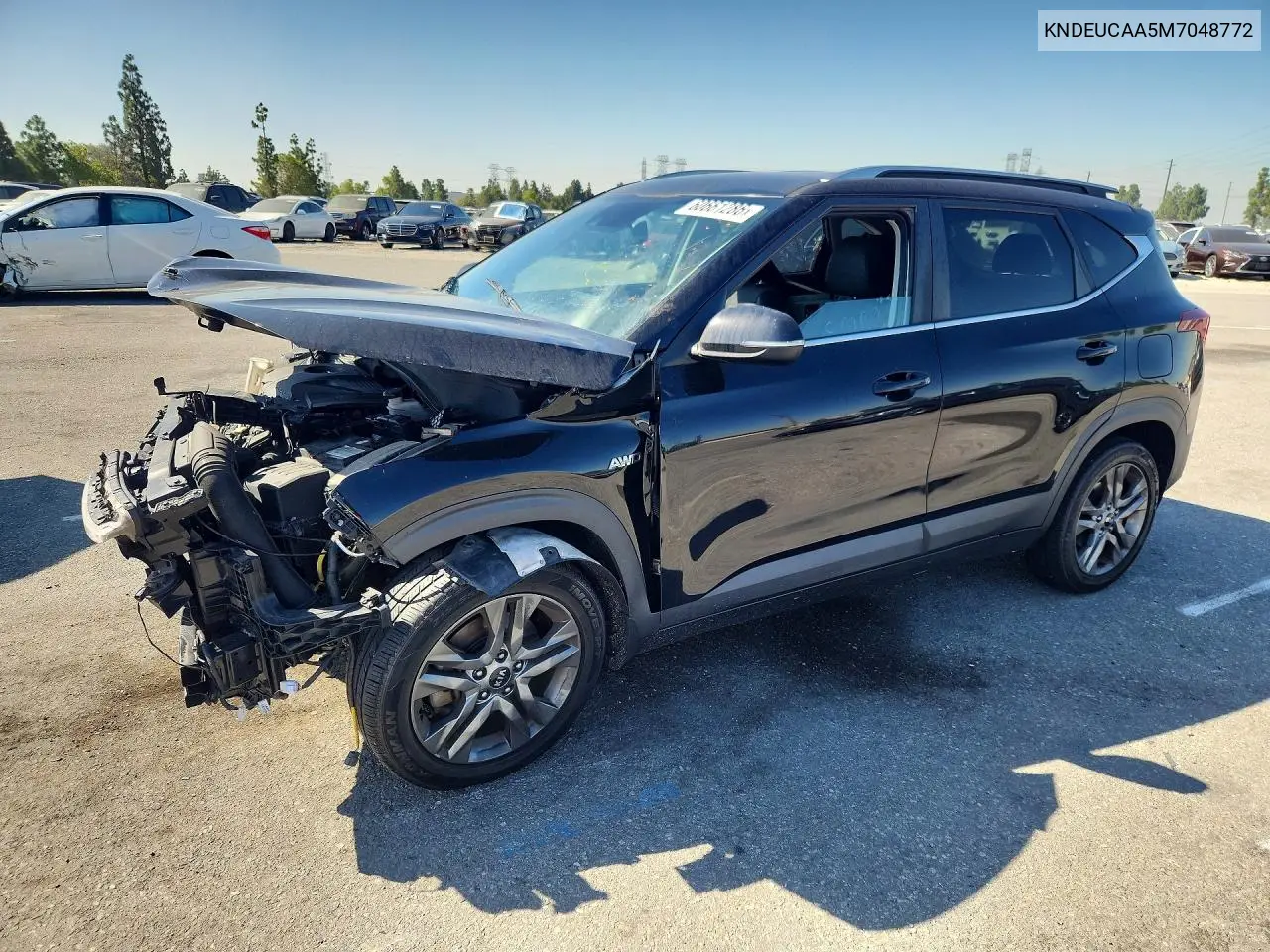 2021 Kia Seltos S VIN: KNDEUCAA5M7048772 Lot: 60661286