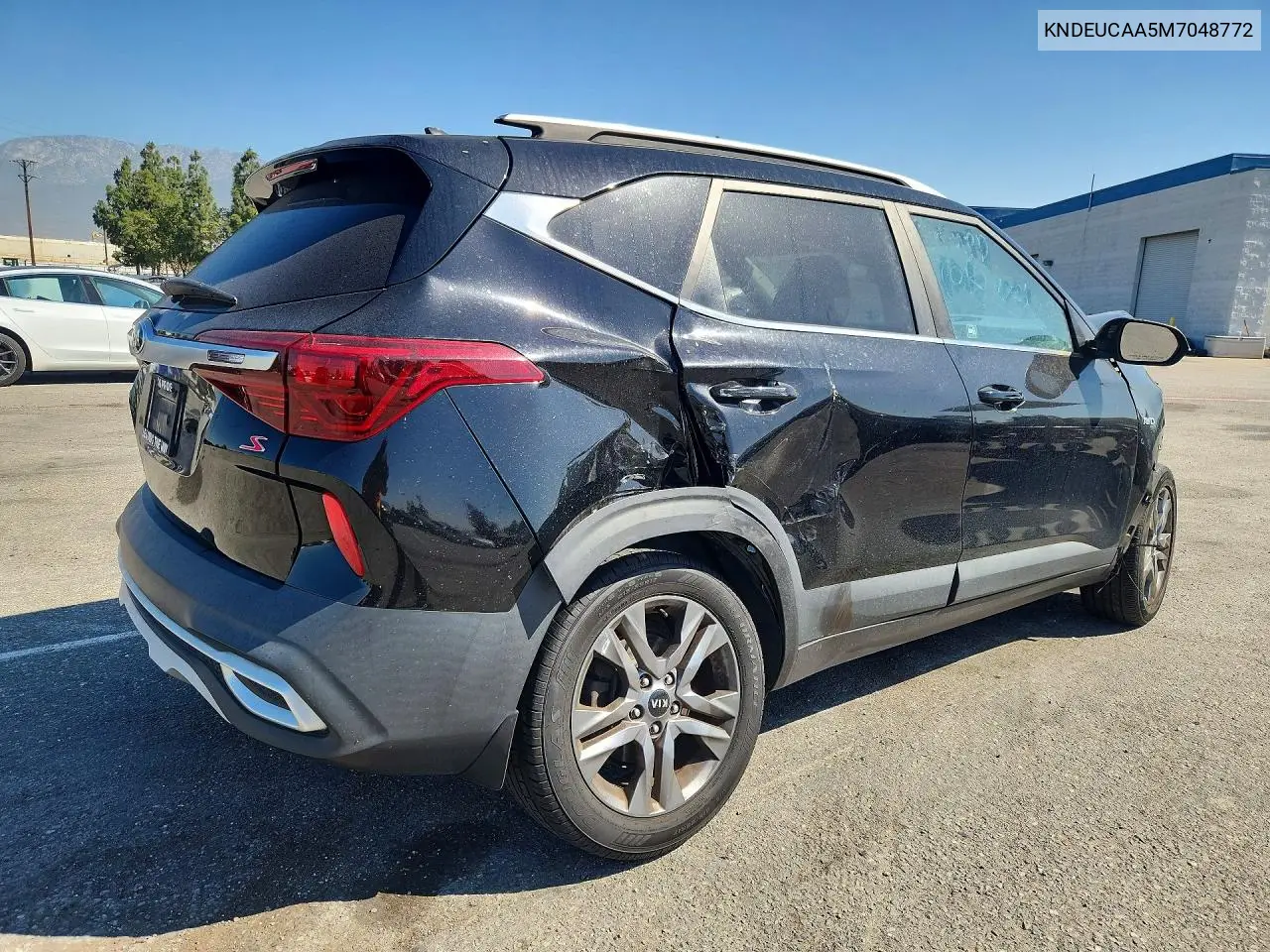2021 Kia Seltos S VIN: KNDEUCAA5M7048772 Lot: 60661286