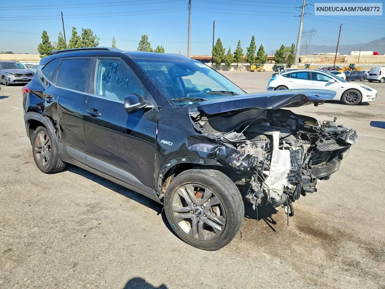 2021 Kia Seltos S VIN: KNDEUCAA5M7048772 Lot: 60661286