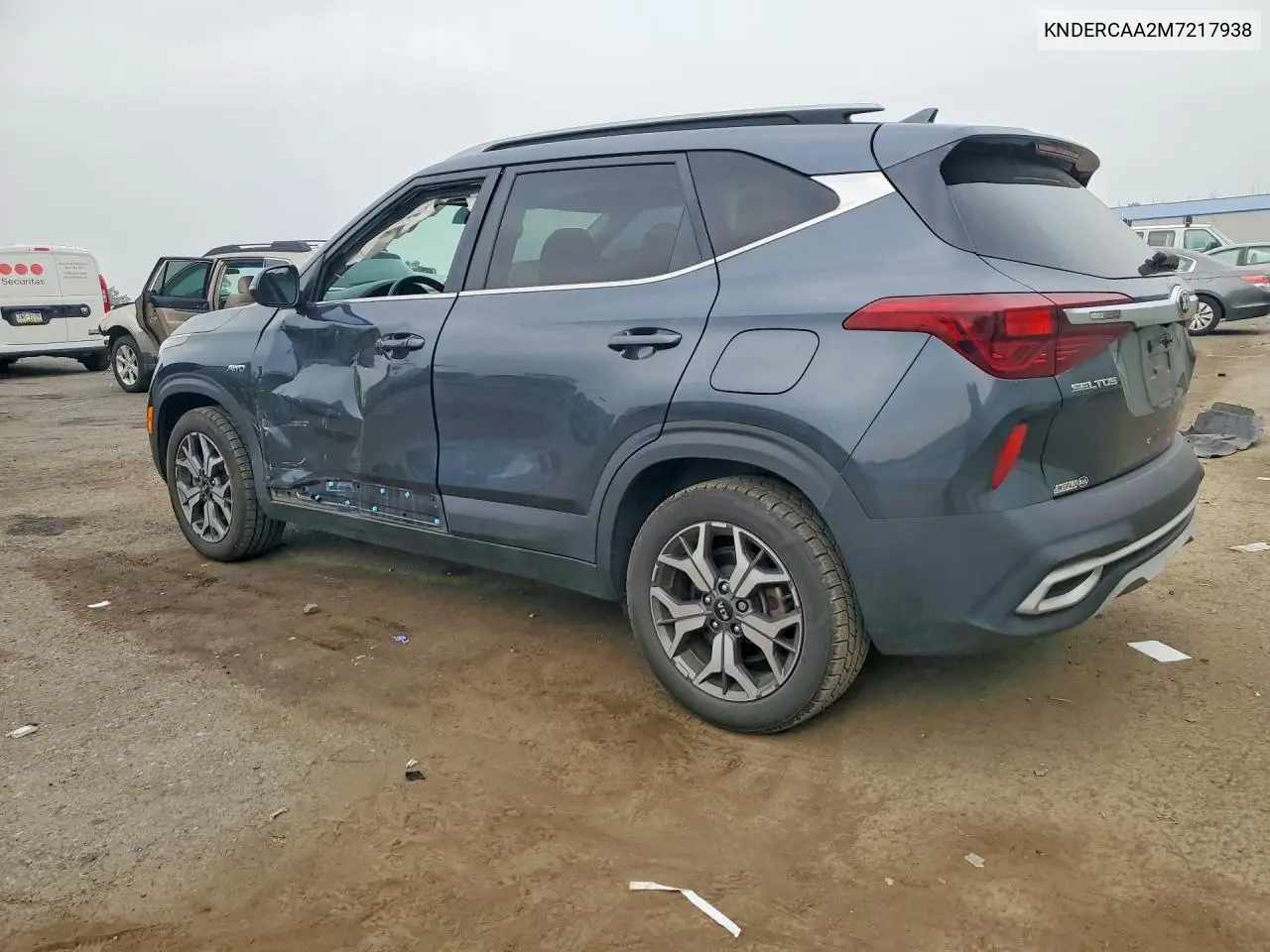 2021 Kia Seltos Ex VIN: KNDERCAA2M7217938 Lot: 60893476