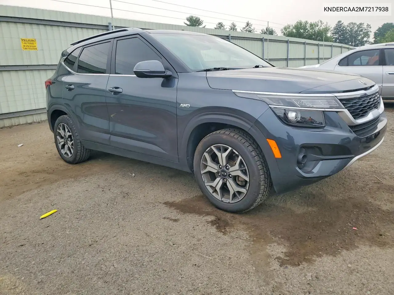 2021 Kia Seltos Ex VIN: KNDERCAA2M7217938 Lot: 60893476