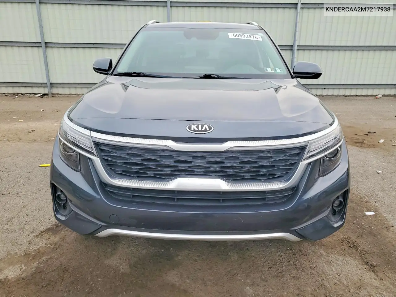 2021 Kia Seltos Ex VIN: KNDERCAA2M7217938 Lot: 60893476