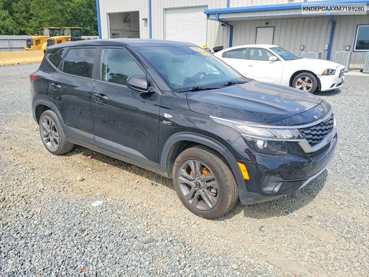 2021 Kia Seltos Lx VIN: KNDEPCAAXM7189280 Lot: 61062006