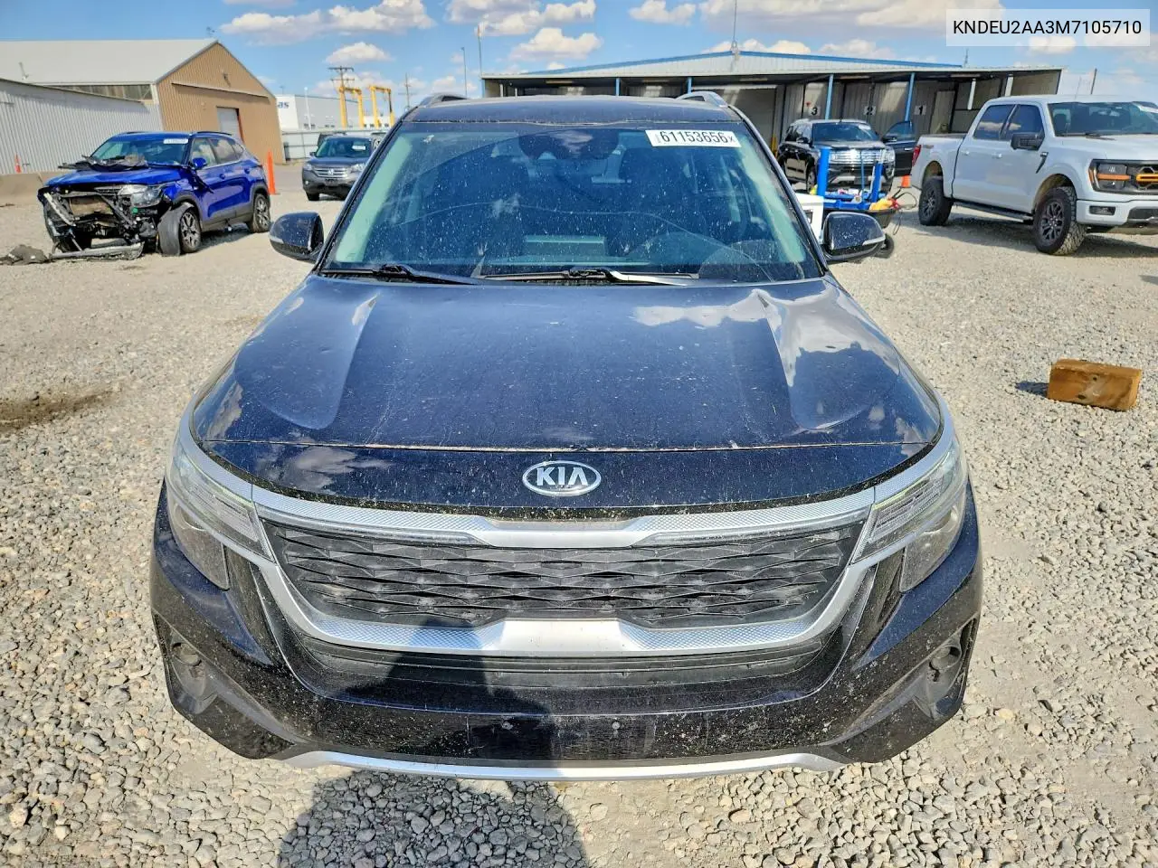2021 Kia Seltos S VIN: KNDEU2AA3M7105710 Lot: 61153656