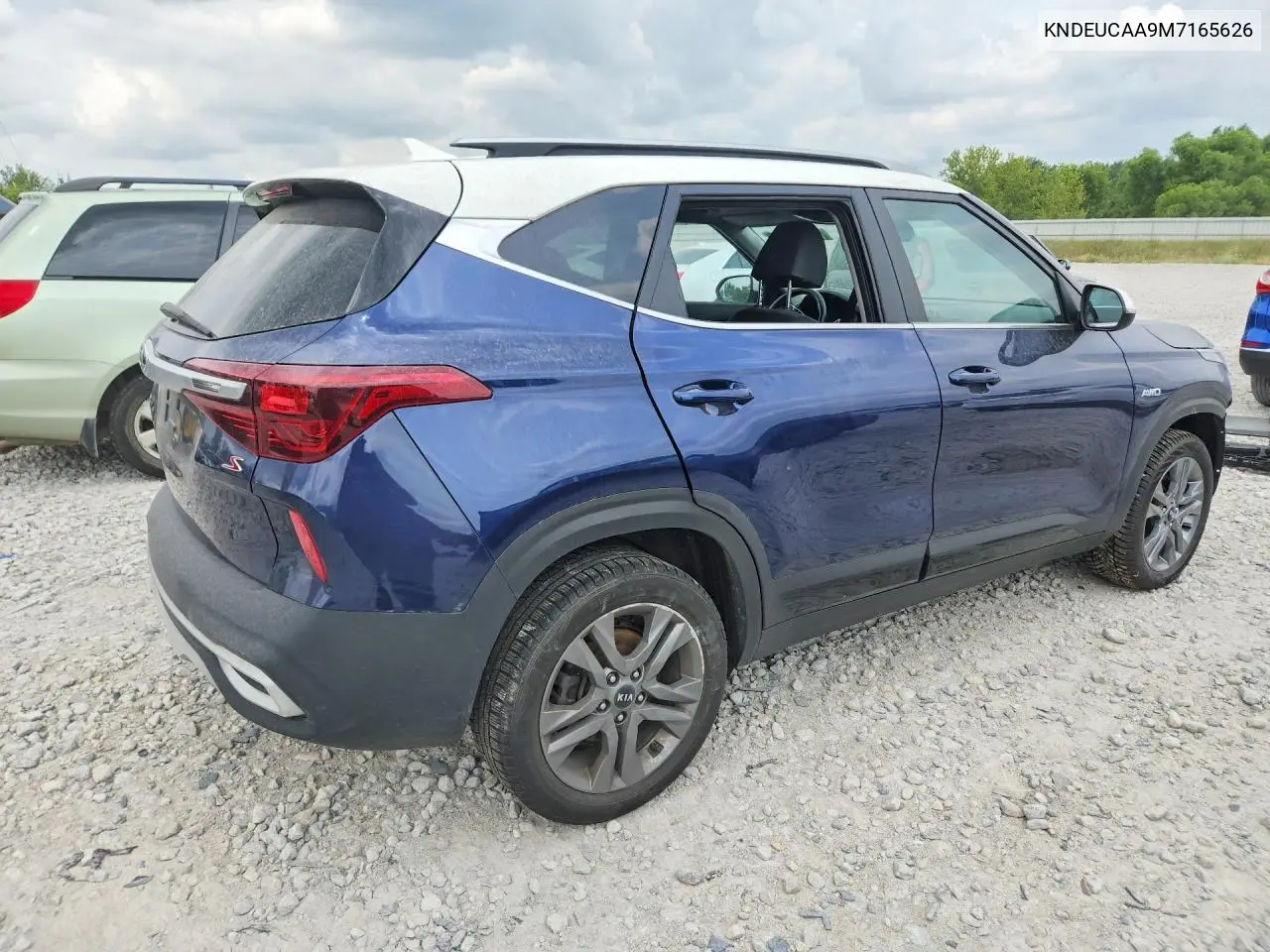 2021 Kia Seltos S VIN: KNDEUCAA9M7165626 Lot: 61512206