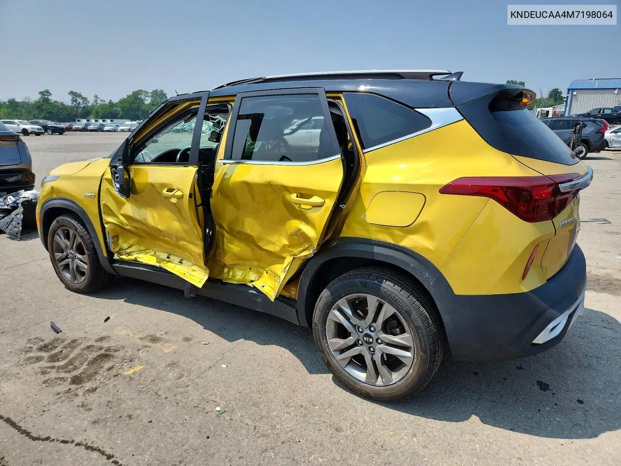 2021 Kia Seltos S VIN: KNDEUCAA4M7198064 Lot: 61756296