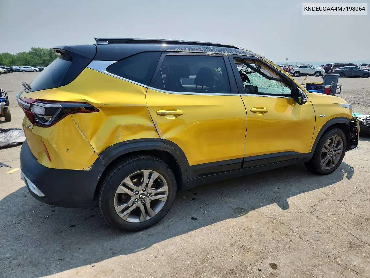 2021 Kia Seltos S VIN: KNDEUCAA4M7198064 Lot: 61756296