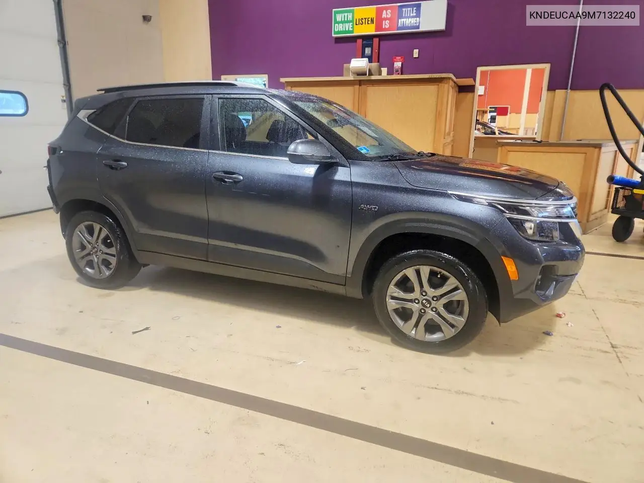 2021 Kia Seltos S VIN: KNDEUCAA9M7132240 Lot: 61784286