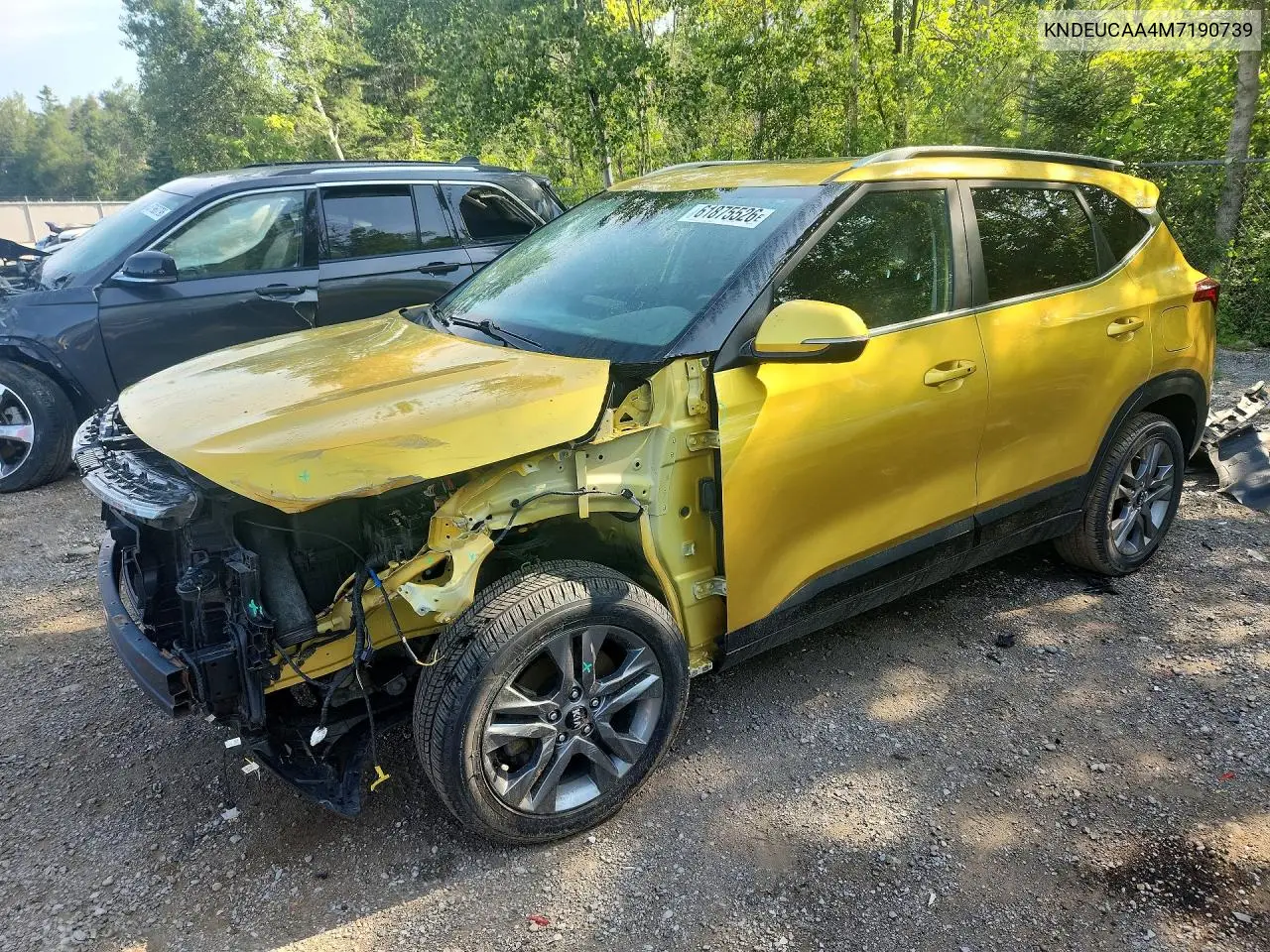 2021 Kia Seltos VIN: KNDEUCAA4M7190739 Lot: 61875526