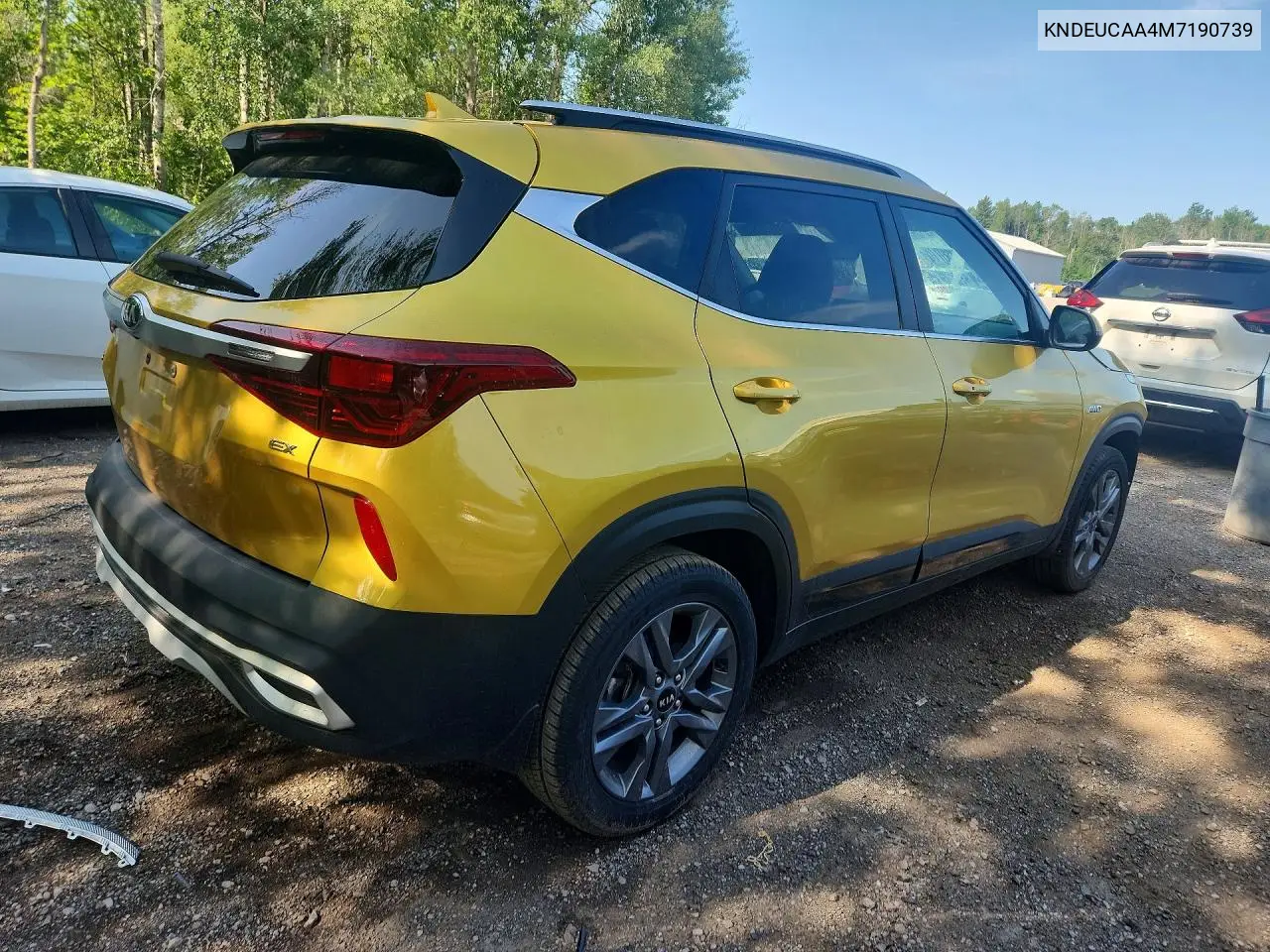 2021 Kia Seltos VIN: KNDEUCAA4M7190739 Lot: 61875526