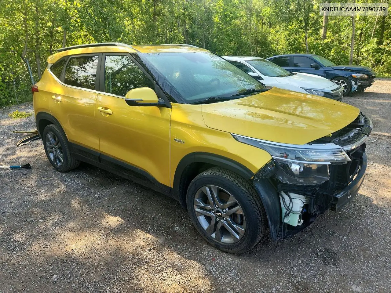 2021 Kia Seltos VIN: KNDEUCAA4M7190739 Lot: 61875526