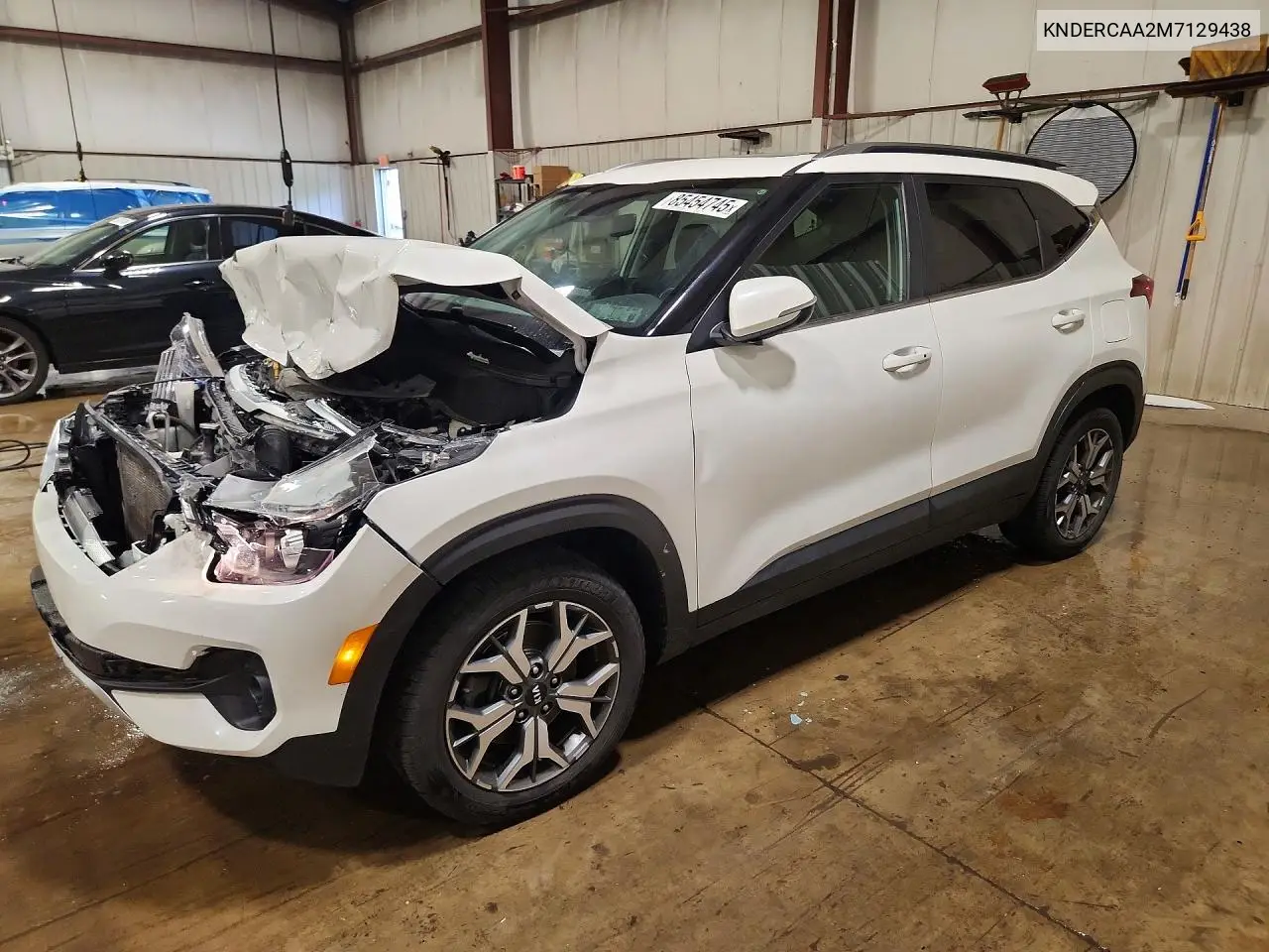 2021 Kia Seltos Ex VIN: KNDERCAA2M7129438 Lot: 85454745