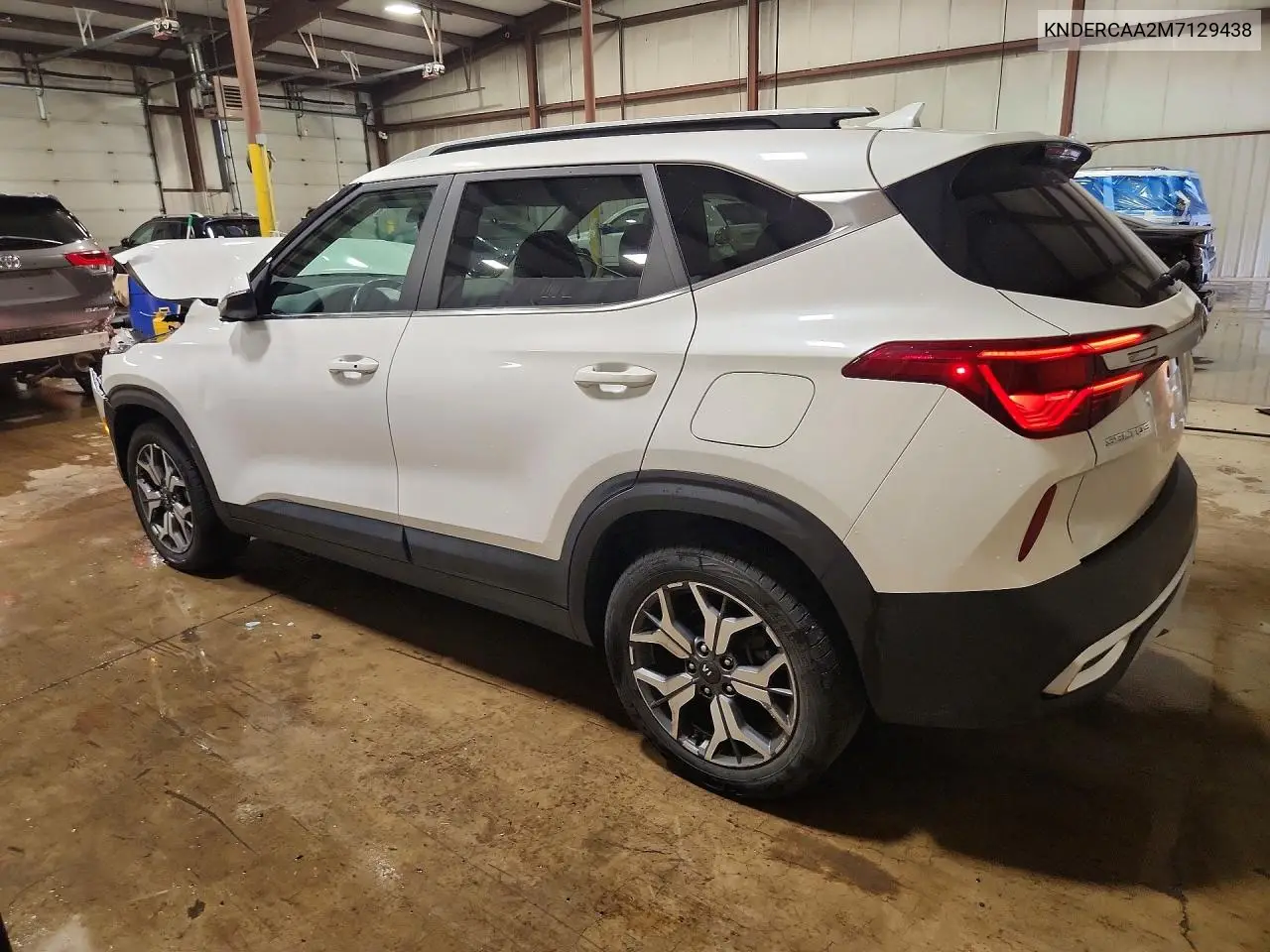 2021 Kia Seltos Ex VIN: KNDERCAA2M7129438 Lot: 85454745