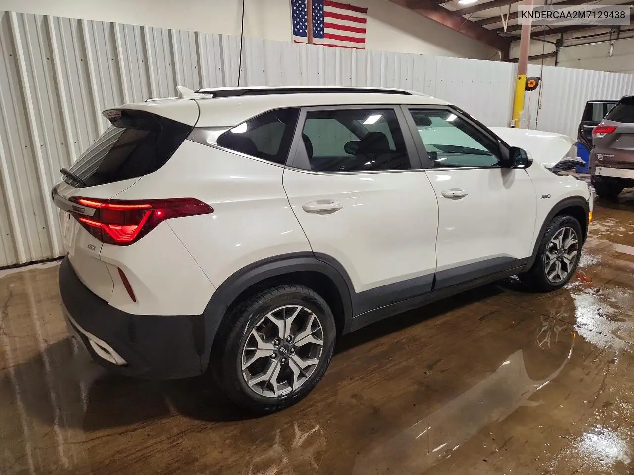 2021 Kia Seltos Ex VIN: KNDERCAA2M7129438 Lot: 85454745