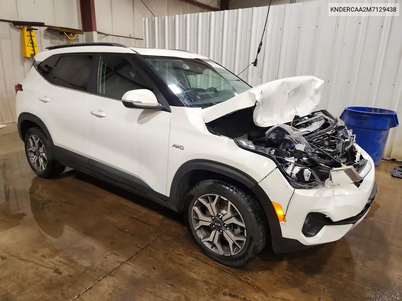 2021 Kia Seltos Ex VIN: KNDERCAA2M7129438 Lot: 85454745